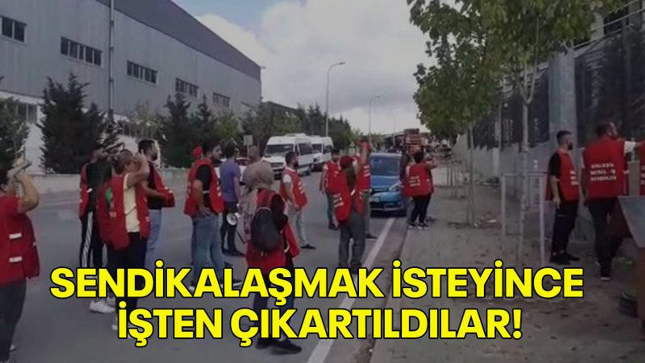 Sendikalaşmak isteyince işten çıkartıldılar